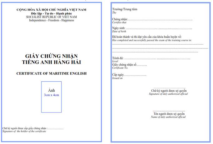 Thông tư 20/2023/TT-BGTVT của Bộ Giao thông Vận tải quy định về tiêu chuẩn chuyên môn, chứng chỉ chuyên môn, đào tạo, huấn luyện thuyền viên và định biên an toàn tối thiểu của tàu biển Việt Nam