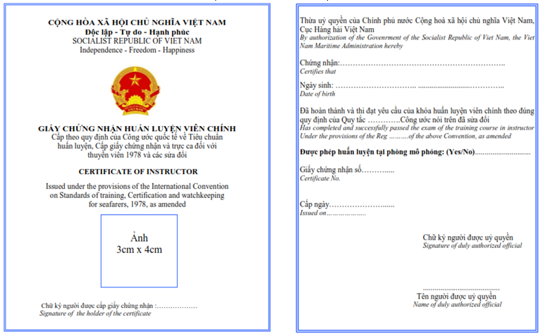 Thông tư 20/2023/TT-BGTVT của Bộ Giao thông Vận tải quy định về tiêu chuẩn chuyên môn, chứng chỉ chuyên môn, đào tạo, huấn luyện thuyền viên và định biên an toàn tối thiểu của tàu biển Việt Nam