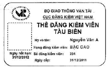 Thông tư 65/2011/TT-BGTVT của Bộ Giao thông Vận tải về việc quy định về đăng kiểm viên tàu biển 