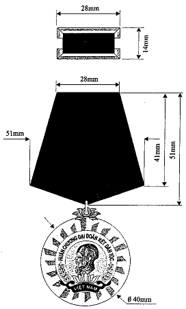 Nghị định 85/2014/NĐ-CP của Chính phủ về việc quy định mẫu huân chương, huy chương, huy hiệu, kỷ niệm chương; mẫu bằng, khung, hộp, cờ của các hình thức khen thưởng và danh hiệu thi đua; quản lý, cấp phát, cấp đổi, cấp lại, thu hồi hiện vật khen thưởng