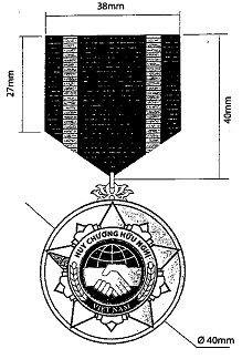 Nghị định 85/2014/NĐ-CP của Chính phủ về việc quy định mẫu huân chương, huy chương, huy hiệu, kỷ niệm chương; mẫu bằng, khung, hộp, cờ của các hình thức khen thưởng và danh hiệu thi đua; quản lý, cấp phát, cấp đổi, cấp lại, thu hồi hiện vật khen thưởng
