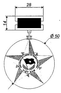 Nghị định 85/2014/NĐ-CP của Chính phủ về việc quy định mẫu huân chương, huy chương, huy hiệu, kỷ niệm chương; mẫu bằng, khung, hộp, cờ của các hình thức khen thưởng và danh hiệu thi đua; quản lý, cấp phát, cấp đổi, cấp lại, thu hồi hiện vật khen thưởng