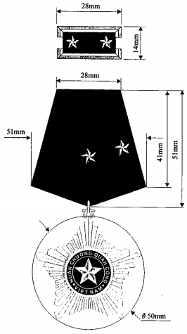 Nghị định 85/2014/NĐ-CP của Chính phủ về việc quy định mẫu huân chương, huy chương, huy hiệu, kỷ niệm chương; mẫu bằng, khung, hộp, cờ của các hình thức khen thưởng và danh hiệu thi đua; quản lý, cấp phát, cấp đổi, cấp lại, thu hồi hiện vật khen thưởng