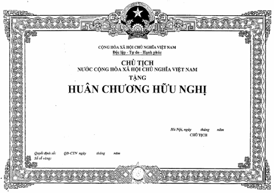 Nghị định 85/2014/NĐ-CP của Chính phủ về việc quy định mẫu huân chương, huy chương, huy hiệu, kỷ niệm chương; mẫu bằng, khung, hộp, cờ của các hình thức khen thưởng và danh hiệu thi đua; quản lý, cấp phát, cấp đổi, cấp lại, thu hồi hiện vật khen thưởng