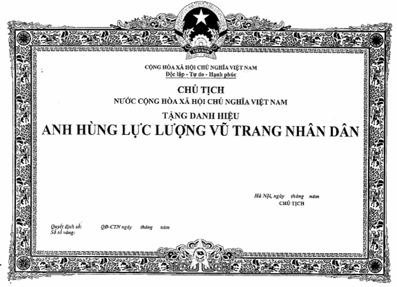 Nghị định 85/2014/NĐ-CP của Chính phủ về việc quy định mẫu huân chương, huy chương, huy hiệu, kỷ niệm chương; mẫu bằng, khung, hộp, cờ của các hình thức khen thưởng và danh hiệu thi đua; quản lý, cấp phát, cấp đổi, cấp lại, thu hồi hiện vật khen thưởng