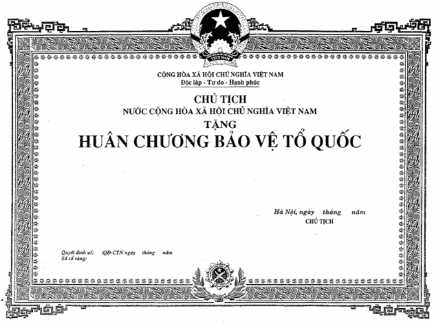 Nghị định 85/2014/NĐ-CP của Chính phủ về việc quy định mẫu huân chương, huy chương, huy hiệu, kỷ niệm chương; mẫu bằng, khung, hộp, cờ của các hình thức khen thưởng và danh hiệu thi đua; quản lý, cấp phát, cấp đổi, cấp lại, thu hồi hiện vật khen thưởng
