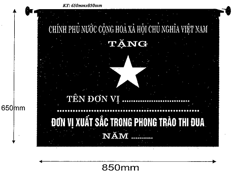 Nghị định 85/2014/NĐ-CP của Chính phủ về việc quy định mẫu huân chương, huy chương, huy hiệu, kỷ niệm chương; mẫu bằng, khung, hộp, cờ của các hình thức khen thưởng và danh hiệu thi đua; quản lý, cấp phát, cấp đổi, cấp lại, thu hồi hiện vật khen thưởng
