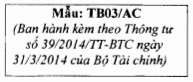 Thông tư 39/2014/TT-BTC của Bộ Tài chính về việc hướng dẫn thi hành Nghị định 51/2010/NĐ-CP ngày 14/05/2010 và Nghị định 04/2014/NĐ-CP ngày 17/01/2014 của Chính phủ quy định về hóa đơn bán hàng hóa, cung ứng dịch vụ