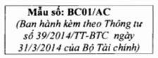 Thông tư 39/2014/TT-BTC của Bộ Tài chính về việc hướng dẫn thi hành Nghị định 51/2010/NĐ-CP ngày 14/05/2010 và Nghị định 04/2014/NĐ-CP ngày 17/01/2014 của Chính phủ quy định về hóa đơn bán hàng hóa, cung ứng dịch vụ