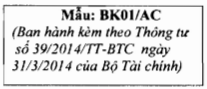 Thông tư 39/2014/TT-BTC của Bộ Tài chính về việc hướng dẫn thi hành Nghị định 51/2010/NĐ-CP ngày 14/05/2010 và Nghị định 04/2014/NĐ-CP ngày 17/01/2014 của Chính phủ quy định về hóa đơn bán hàng hóa, cung ứng dịch vụ