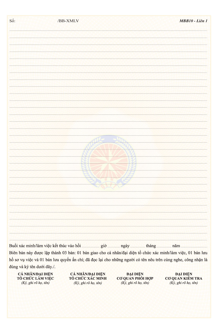 Thông tư 26/2013/TT-BCT của Bộ Công Thương quy định về mẫu biên bản, quyết định sử dụng trong hoạt động kiểm tra và xử phạt vi phạm hành chính của Quản lý thị trường