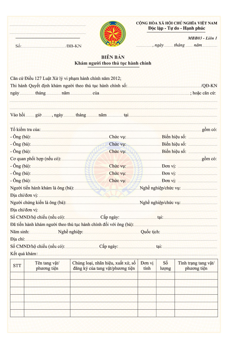 Thông tư 26/2013/TT-BCT của Bộ Công Thương quy định về mẫu biên bản, quyết định sử dụng trong hoạt động kiểm tra và xử phạt vi phạm hành chính của Quản lý thị trường