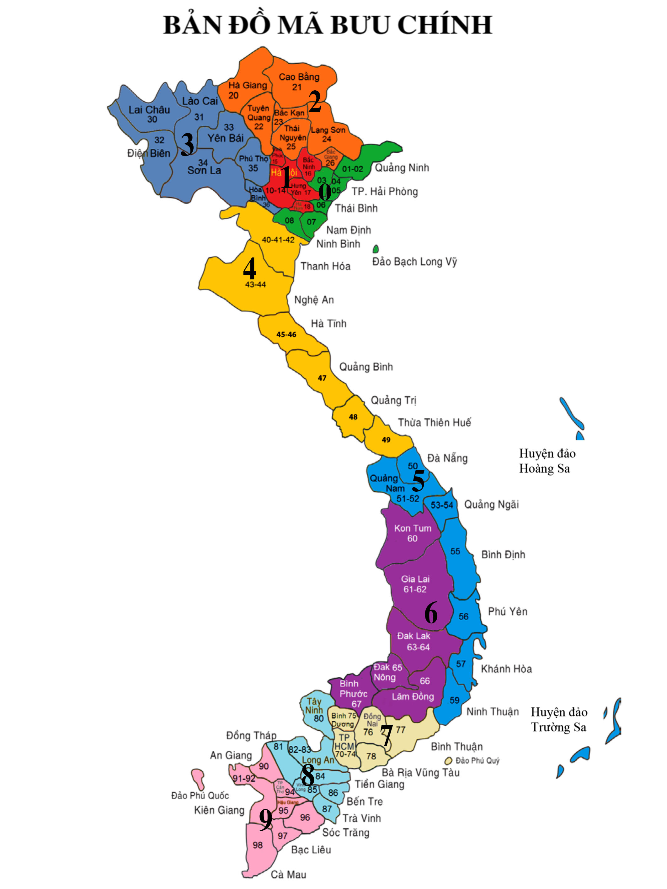 Quyết định 2475/QĐ-BTTTT của Bộ Thông tin và Truyền thông về việc ban hành Mã bưu chính quốc gia