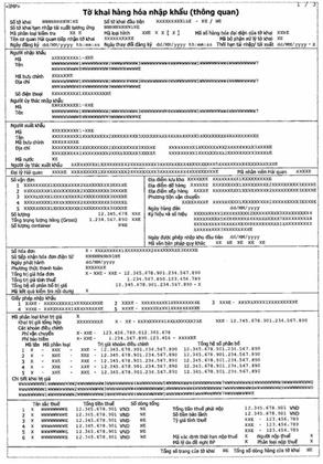Quyết định 2628/QĐ-BTC của Bộ Tài chính về công bố thủ tục hành chính trong lĩnh vực hải quan thuộc phạm vi chức năng quản lý Nhà nước của Bộ Tài chính