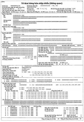 Quyết định 2628/QĐ-BTC của Bộ Tài chính về công bố thủ tục hành chính trong lĩnh vực hải quan thuộc phạm vi chức năng quản lý Nhà nước của Bộ Tài chính