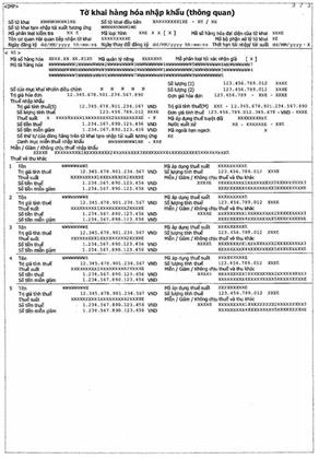 Quyết định 2628/QĐ-BTC của Bộ Tài chính về công bố thủ tục hành chính trong lĩnh vực hải quan thuộc phạm vi chức năng quản lý Nhà nước của Bộ Tài chính