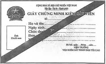 Thông tư 01/2015/TT-VKSTC của Viện kiểm sát nhân dân tối cao quy định về quản lý, sử dụng trang phục, Giấy chứng minh Kiểm sát viên, Giấy chứng nhận Điều tra viên, Kiểm tra viên trong ngành Kiểm sát nhân dân