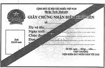 Thông tư 01/2015/TT-VKSTC của Viện kiểm sát nhân dân tối cao quy định về quản lý, sử dụng trang phục, Giấy chứng minh Kiểm sát viên, Giấy chứng nhận Điều tra viên, Kiểm tra viên trong ngành Kiểm sát nhân dân