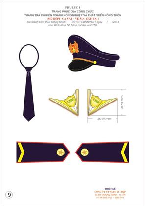 Thông tư 34/2013/TT-BNNPTNT của Bộ Nông nghiệp và Phát triển nông thôn hướng dẫn về bộ phận tham mưu; tiêu chuẩn, trang phục, thẻ của người được giao thực hiện nhiệm vụ thanh tra chuyên ngành nông nghiệp và phát triển nông thôn