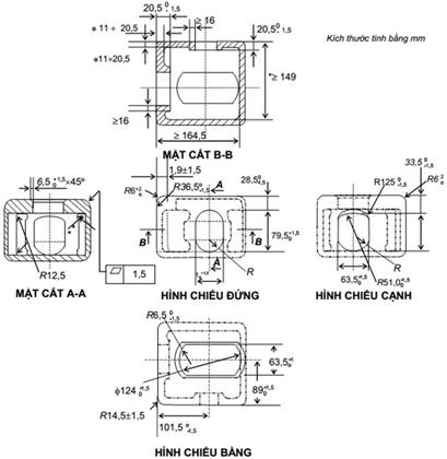 Thông tư 64/2015/TT-BGTVT của Bộ Giao thông Vận tải về việc ban hành Quy chuẩn kỹ thuật quốc gia về kiểm tra và chế tạo công-te-nơ vận chuyển trên các phương tiện vận tải