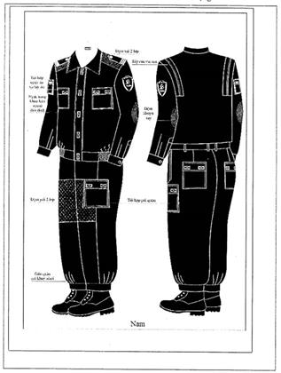 Thông tư 18/2015/TT-BGTVT của Bộ Giao thông Vận tải quy định về trang phục, phù hiệu, cấp hiệu của lực lượng kiểm soát an ninh hàng không