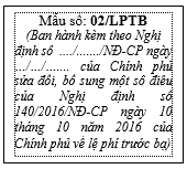 Quyết định 391/QĐ-BTC của Bộ Tài chính về việc công bố thủ tục hành chính sửa đổi, thay thế trong lĩnh vực thuế thuộc phạm vi chức năng quản lý Nhà nước của Bộ Tài chính