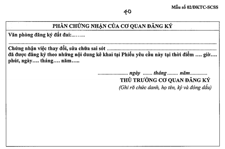 Quyết định 1183/QĐ-BTP của Bộ Tư pháp về việc công bố thủ tục hành chính được sửa đổi, bổ sung trong lĩnh vực đăng ký biện pháp bảo đảm thuộc phạm vi chức năng quản lý của Bộ Tư pháp