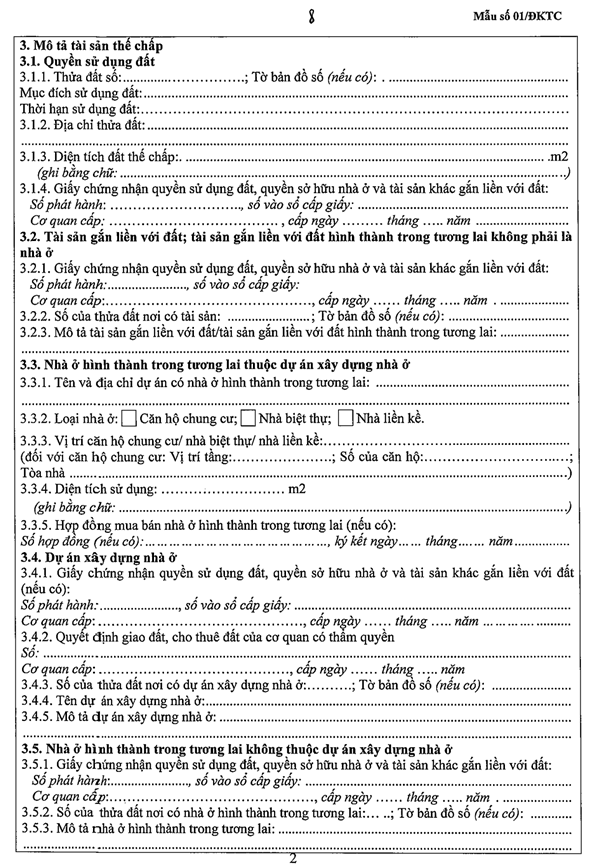 Quyết định 1183/QĐ-BTP của Bộ Tư pháp về việc công bố thủ tục hành chính được sửa đổi, bổ sung trong lĩnh vực đăng ký biện pháp bảo đảm thuộc phạm vi chức năng quản lý của Bộ Tư pháp