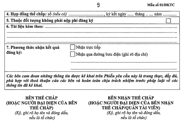 Quyết định 1183/QĐ-BTP của Bộ Tư pháp về việc công bố thủ tục hành chính được sửa đổi, bổ sung trong lĩnh vực đăng ký biện pháp bảo đảm thuộc phạm vi chức năng quản lý của Bộ Tư pháp