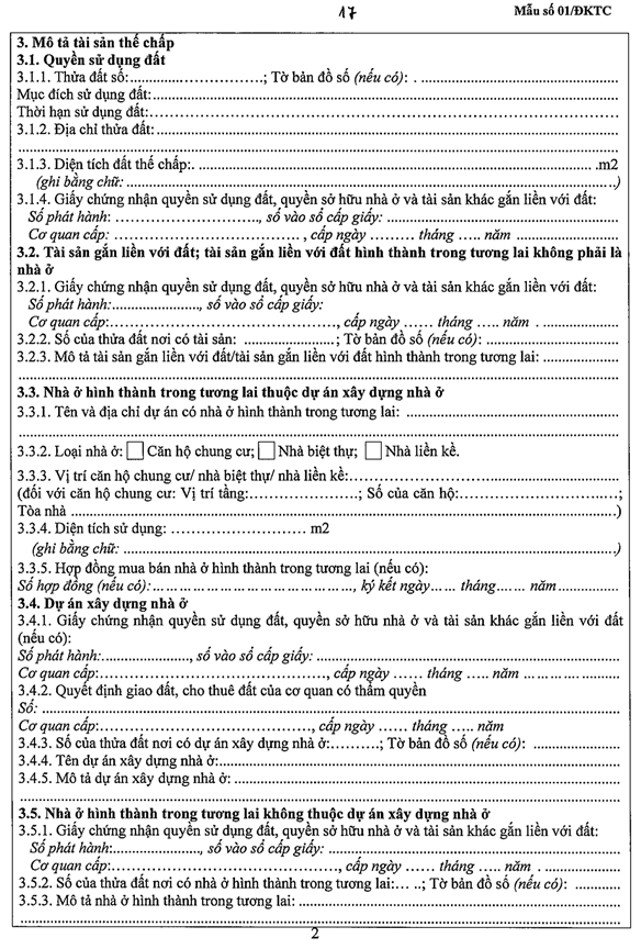 Quyết định 1183/QĐ-BTP của Bộ Tư pháp về việc công bố thủ tục hành chính được sửa đổi, bổ sung trong lĩnh vực đăng ký biện pháp bảo đảm thuộc phạm vi chức năng quản lý của Bộ Tư pháp