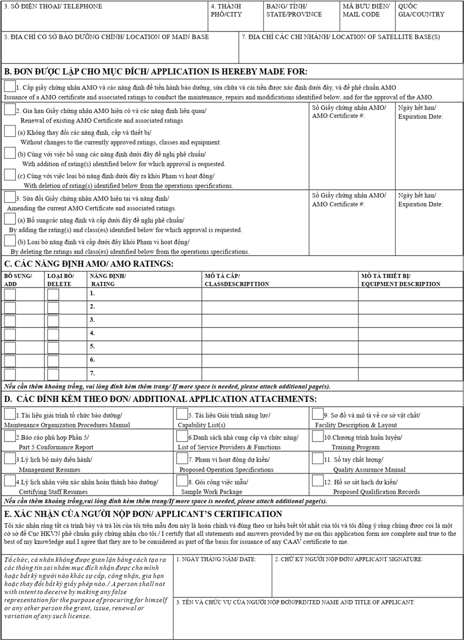 Thông tư 11/2022/TT-BGTVT của Bộ Giao thông Vận tải về việc sửa đổi, bổ sung một số điều của Bộ Quy chế An toàn hàng không dân dụng lĩnh vực tàu bay và khai thác tàu bay