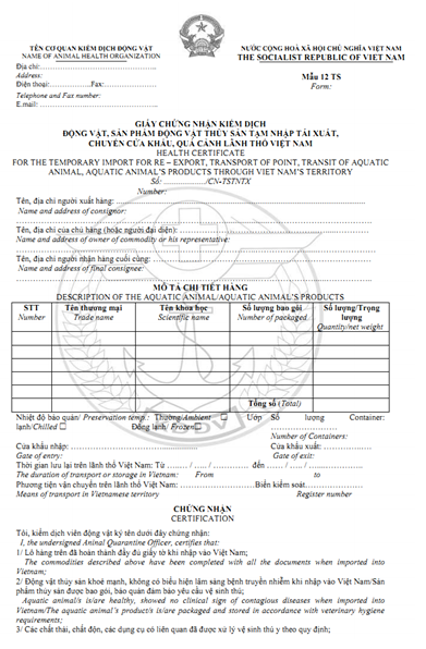 Quyết định 3117/QĐ-BNN-TY của Bộ Nông nghiệp và Phát triển nông thôn về việc công bố thủ tục hành chính được sửa đổi, bổ sung, bãi bỏ lĩnh vực thú y thuộc phạm vi chức năng quản lý của Bộ Nông nghiệp và Phát triển nông thôn