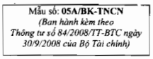 Thông tư 84/2008/TT-BTC của Bộ Tài chính về việc hướng dẫn thi hành một số điều của Luật Thuế thu nhập cá nhân và hướng dẫn Nghị định số 100/2008/NĐ-CP ngày 08/9/2008 của Chính phủ quy định chi tiết một số điều của Luật Thuế thu nhập cá nhân