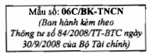 Thông tư 84/2008/TT-BTC của Bộ Tài chính về việc hướng dẫn thi hành một số điều của Luật Thuế thu nhập cá nhân và hướng dẫn Nghị định số 100/2008/NĐ-CP ngày 08/9/2008 của Chính phủ quy định chi tiết một số điều của Luật Thuế thu nhập cá nhân