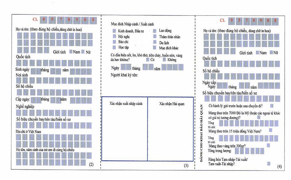 Quyết định 29/2006/QĐ-BTC của Bộ Tài chính về việc ban hành Quy định về mẫu, hướng dẫn sử dụng, in phát hành và quản lý tờ khai nhập cảnh / xuất cảnh