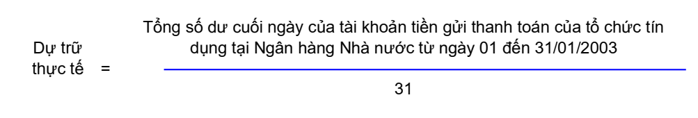 Quyết định 581/2003/QĐ-NHNN của Ngân hàng Nhà nước về việc ban hành Quy chế dự trữ bắt buộc đối với các tổ chức tín dụng