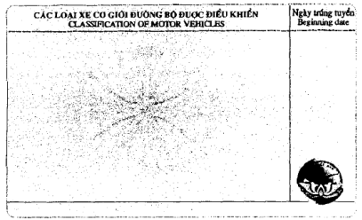 Thông tư 35/2010/TT-BGTVT của Bộ Giao thông Vận tải về việc sửa đổi, bổ sung một số Điều của Quyết định số 02/2008/QĐ-BGTVT ngày 31/01/2008 của Bộ trưởng Bộ Giao thông Vận tải về việc phê duyệt mẫu giấy phép lái xe cơ giới đường bộ