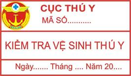 Thông tư 09/2016/TT-BNNPTNT của Bộ Nông nghiệp và Phát triển nông thôn về việc quy định kiểm soát giết mổ và kiểm tra vệ sinh thú y