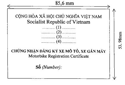 Thông tư 58/2020/TT-BCA của Bộ Công an về việc quy định quy trình cấp, thu hồi đăng ký, biển số phương tiện giao thông cơ giới đường bộ