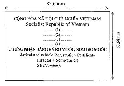 Thông tư 58/2020/TT-BCA của Bộ Công an về việc quy định quy trình cấp, thu hồi đăng ký, biển số phương tiện giao thông cơ giới đường bộ