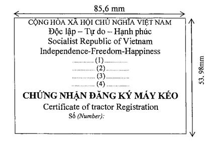 Thông tư 58/2020/TT-BCA của Bộ Công an về việc quy định quy trình cấp, thu hồi đăng ký, biển số phương tiện giao thông cơ giới đường bộ