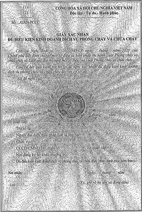 Nghị định 136/2020/NĐ-CP của Chính phủ về việc quy định chi tiết một số điều và biện pháp thi hành Luật Phòng cháy và chữa cháy và Luật sửa đổi, bổ sung một số điều của Luật Phòng cháy và chữa cháy