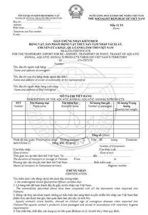 Quyết định 3117/QĐ-BNN-TY của Bộ Nông nghiệp và Phát triển nông thôn về việc công bố thủ tục hành chính được sửa đổi, bổ sung, bãi bỏ lĩnh vực thú y thuộc phạm vi chức năng quản lý của Bộ Nông nghiệp và Phát triển nông thôn