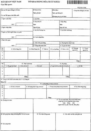 Quyết định 2065/QĐ-BTC của Bộ Tài chính về việc công bố thủ tục hành chính mới, thủ tục hành chính được sửa đổi, bổ sung, bị bãi bỏ trong lĩnh vực hải quan thuộc phạm vi chức năng quản lý Nhà nước của Bộ Tài chính