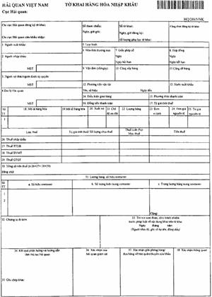 Quyết định 2065/QĐ-BTC của Bộ Tài chính về việc công bố thủ tục hành chính mới, thủ tục hành chính được sửa đổi, bổ sung, bị bãi bỏ trong lĩnh vực hải quan thuộc phạm vi chức năng quản lý Nhà nước của Bộ Tài chính