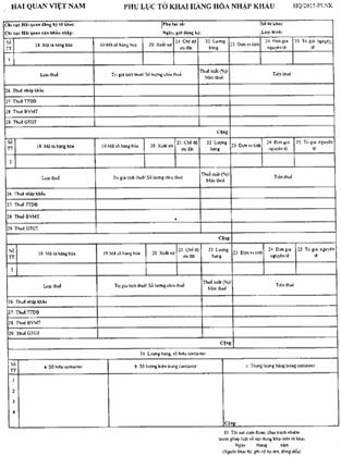 Quyết định 2065/QĐ-BTC của Bộ Tài chính về việc công bố thủ tục hành chính mới, thủ tục hành chính được sửa đổi, bổ sung, bị bãi bỏ trong lĩnh vực hải quan thuộc phạm vi chức năng quản lý Nhà nước của Bộ Tài chính