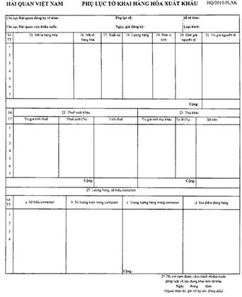 Quyết định 2065/QĐ-BTC của Bộ Tài chính về việc công bố thủ tục hành chính mới, thủ tục hành chính được sửa đổi, bổ sung, bị bãi bỏ trong lĩnh vực hải quan thuộc phạm vi chức năng quản lý Nhà nước của Bộ Tài chính