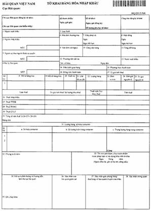 Quyết định 2065/QĐ-BTC của Bộ Tài chính về việc công bố thủ tục hành chính mới, thủ tục hành chính được sửa đổi, bổ sung, bị bãi bỏ trong lĩnh vực hải quan thuộc phạm vi chức năng quản lý Nhà nước của Bộ Tài chính