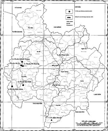 Quyết định 1270/QĐ-BTNMT của Bộ Tài nguyên và Môi trường về việc phê duyệt kết quả khoanh định khu vực có khoáng sản phân tán, nhỏ lẻ đợt 2