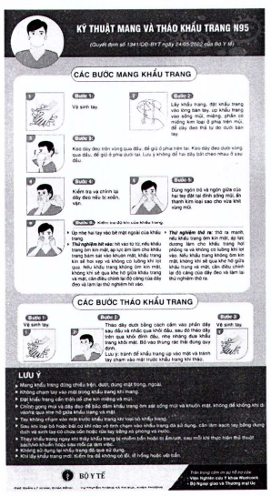 Quyết định 1949/QĐ-BYT của Bộ Y tế về việc phê duyệt các tài liệu truyền thông phòng và kiểm soát lây nhiễm SARS-CoV-2 trong cơ sở khám bệnh, chữa bệnh